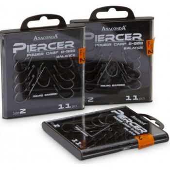 HAKI ANACONDA PIERCER B-988 11szt SIZE 4 MICROBARB