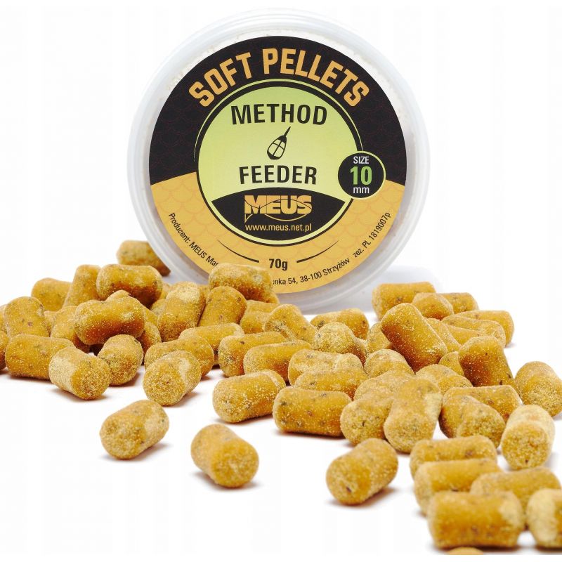 PELLET MEUS SOFT 10mm 70G WANILIA