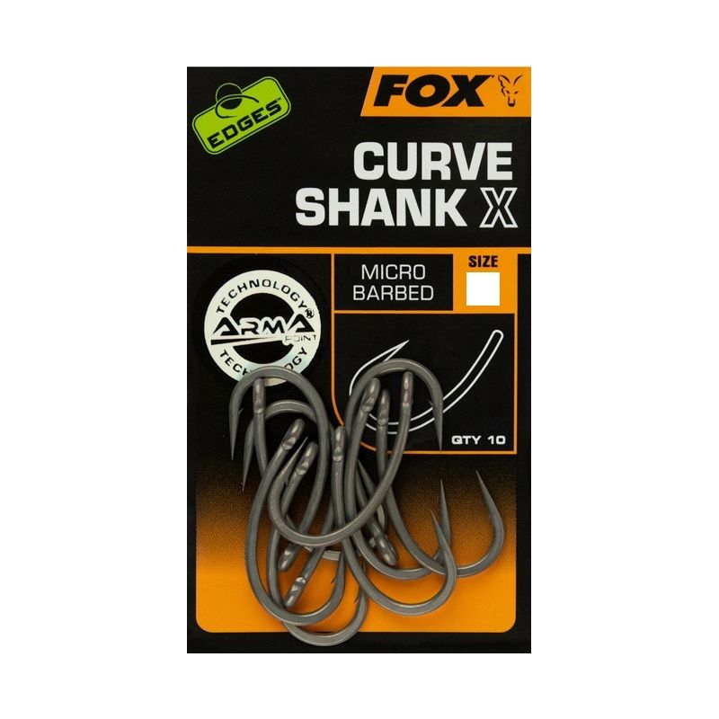 HACZYKI FOX EDGES CURVE SHANK X KARPIOWE  4