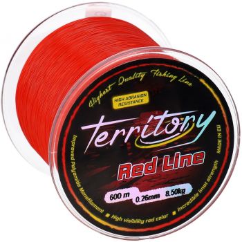 ŻYŁKA MIKADO TERRITORY RED LINE 0.26mm\8.50kg\600m