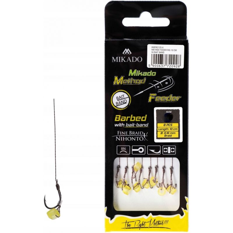 HACZYK MIKADO METHOD FEEDER PLECIONKA Z GUMKĄ nr.4