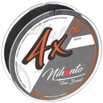 PLECIONKA NIHONTO FINE BRAID BLACK 0,18mm 150m