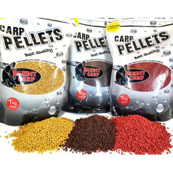 PELLET BANDIT CARP 2MM SKISŁE MASŁO 1KG