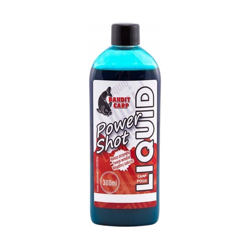 LIQUID BANDIT CARP POWER SHOT 300ml MORWA CRAB