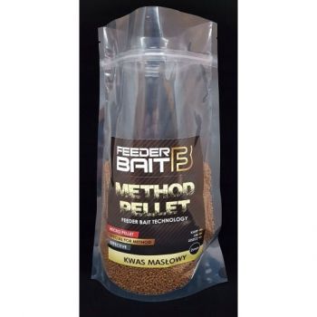 PELLET FEEDER BAIT METHOD KWAS MASŁOWY 800g 2mm