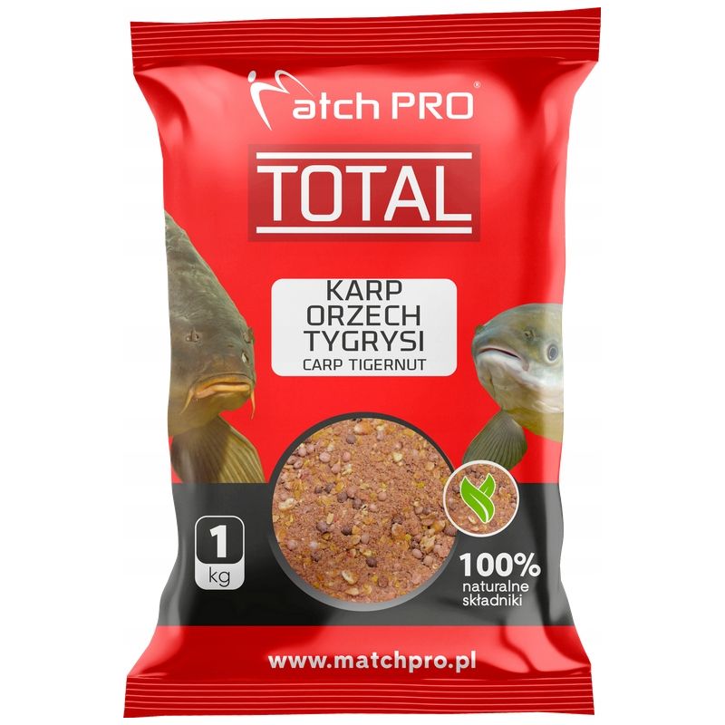 ZANĘTA MATCH PRO TOTAL 1kg KARP ORZECH TYGRYSI