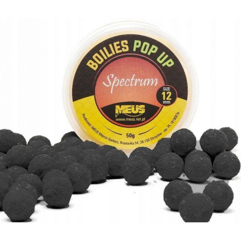 KULKI MEUS POP UP SPECTRUM 15mm 50g ORZECH TYGRYSI
