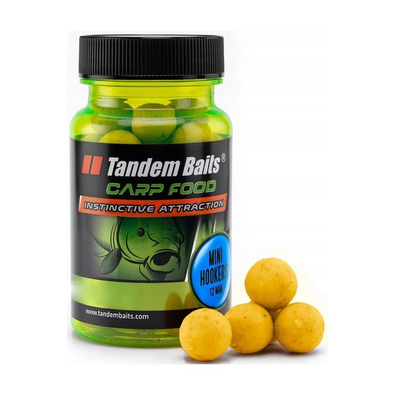 KULKI TANDEM BAITS MINI HOOKERS 12mm ANANASOWY SOK