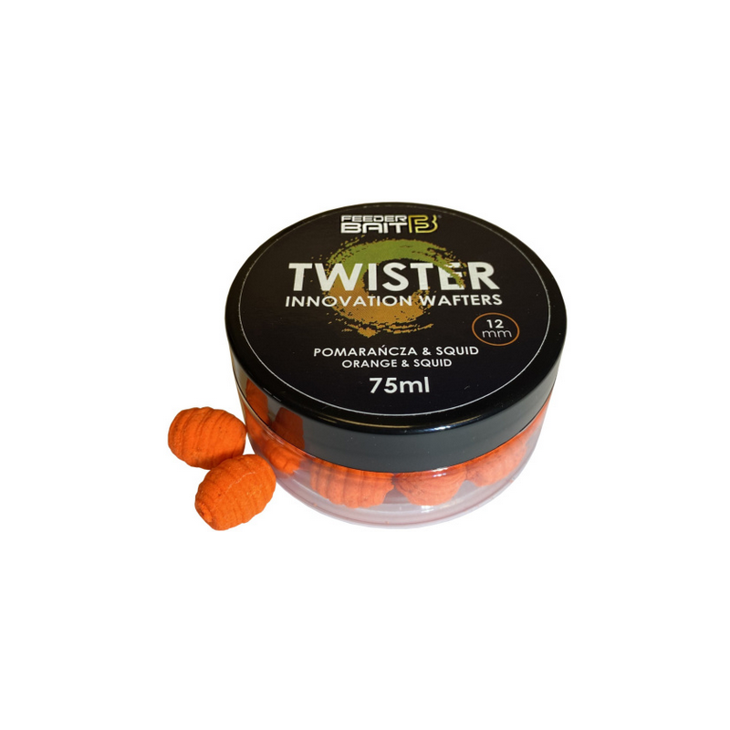 TWISTER FEEDER BAIT WAFTERS 75ml 12mm SQUID POMARA