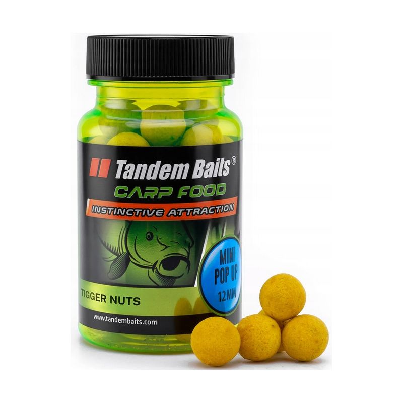 KULKI TANDEM BAITS MINI POP-UP 12mm ORZECH TYGRYSI