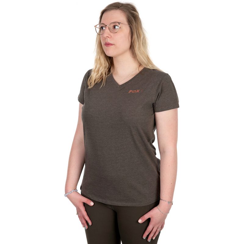 KOSZULKA DAMSKA FOX WC V NECK-T XL