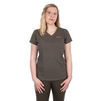 KOSZULKA DAMSKA FOX WC V NECK-T M