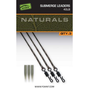PRZYPONY KARPIOWE FOX SUBMERGE LEADERS 40lb