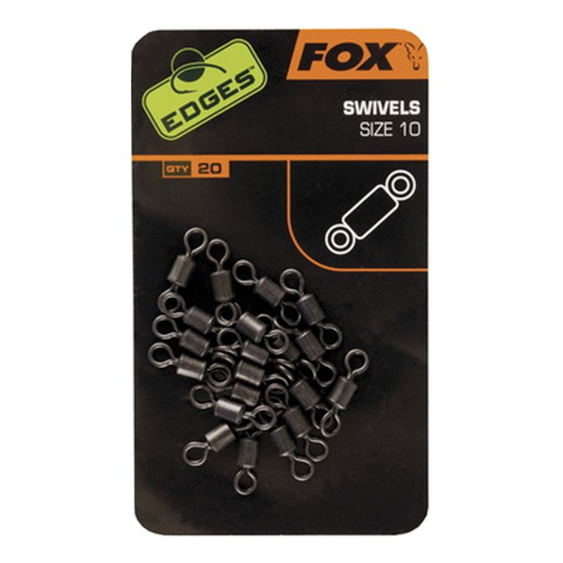 KRĘTLIK FOX EDGES SWIVELS ROZMIAR 7
