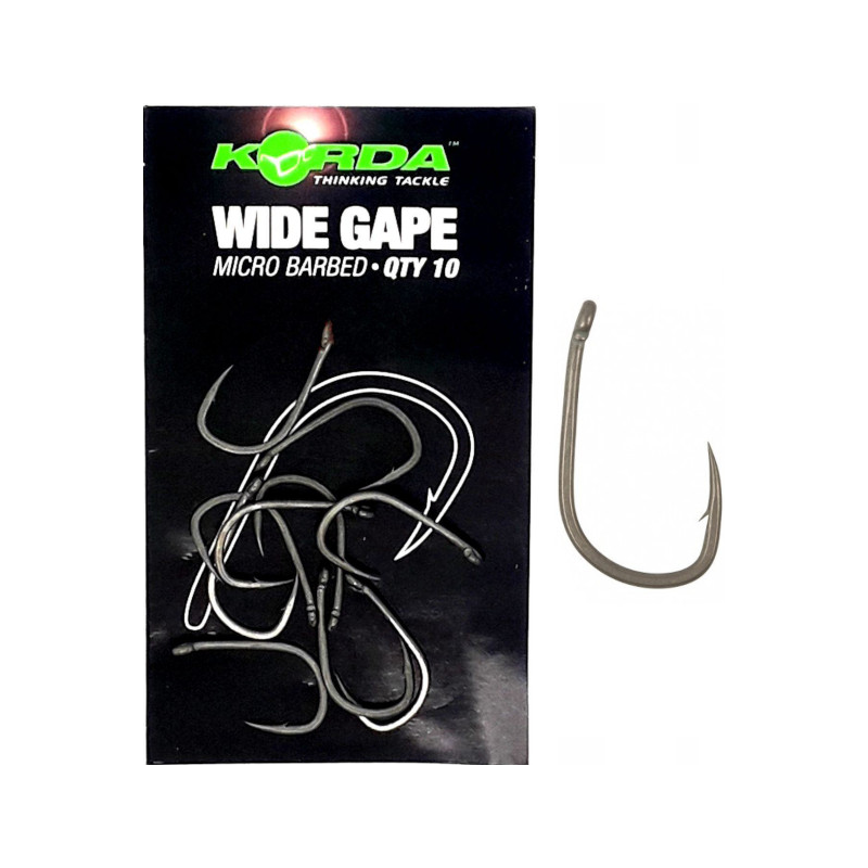 HACZYKI KORDA WIDE GAP KARPIOWE Size 6