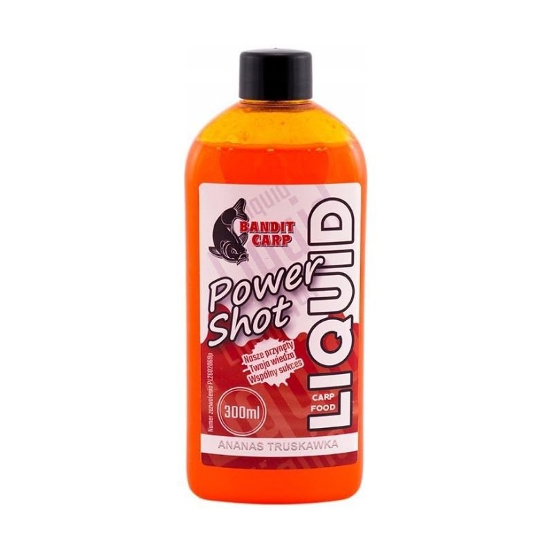 LIQUID BANDIT CARP POWER SHOT 300ml KRYL TRUSKAWKA