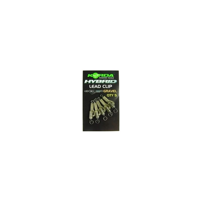 KLIPSY DO CIĘŻARKÓW KORDA HYBRID LEAD CLIPS WEED 8