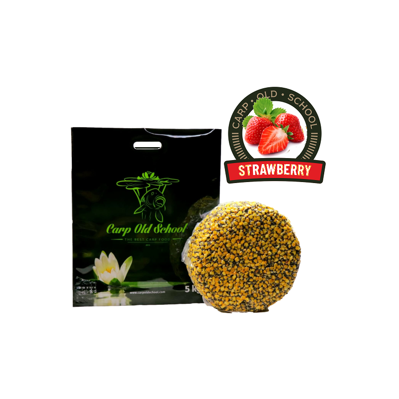 ZIARNO CARP OLD SCHOOL ZANĘTOWE MIX 5kg TRUSKAWKA