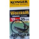 PRZYPON KONGER WOLFRAM ZIELONY 35cm 10kg 2szt