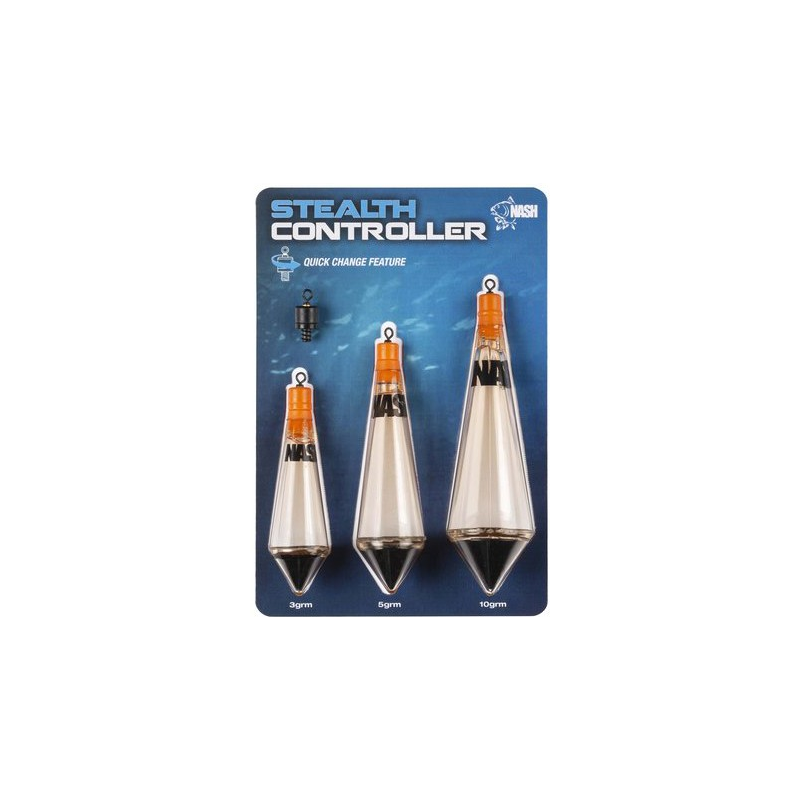 ZESTAW SPŁAWIKÓW NASH STEALTH CONTROLLER KIT BROWN