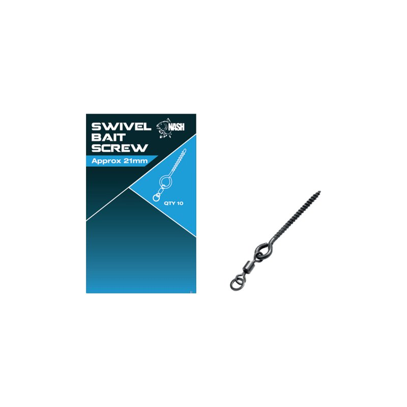 WKRĘT NASH SWIVEL BAIT SCREW 21mm