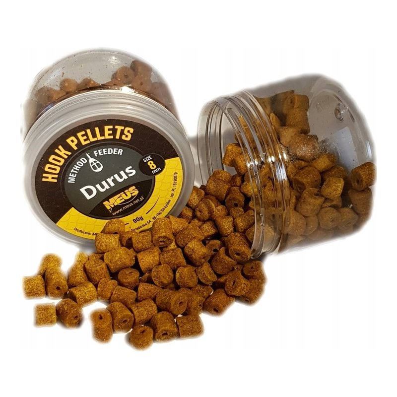 PELLET MEUS DURUS 8mm PIERNIK Z DZIURKĄ