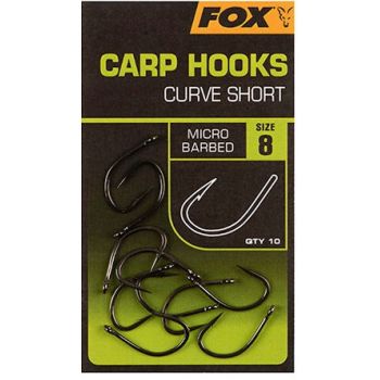 HACZYKI FOX CARP HOOKS CURVE SHANK SHORT ROZ. 2