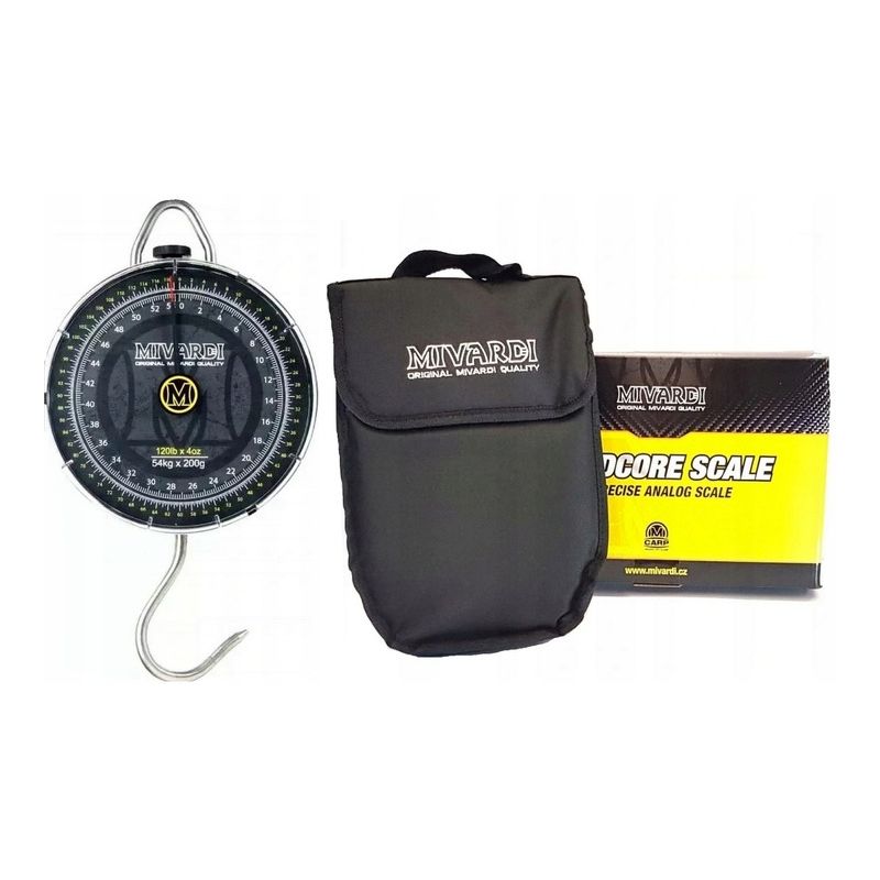 WAGA ZEGAROWA MIVARDI HARDCORE SCALE KARPIOWA 54kg