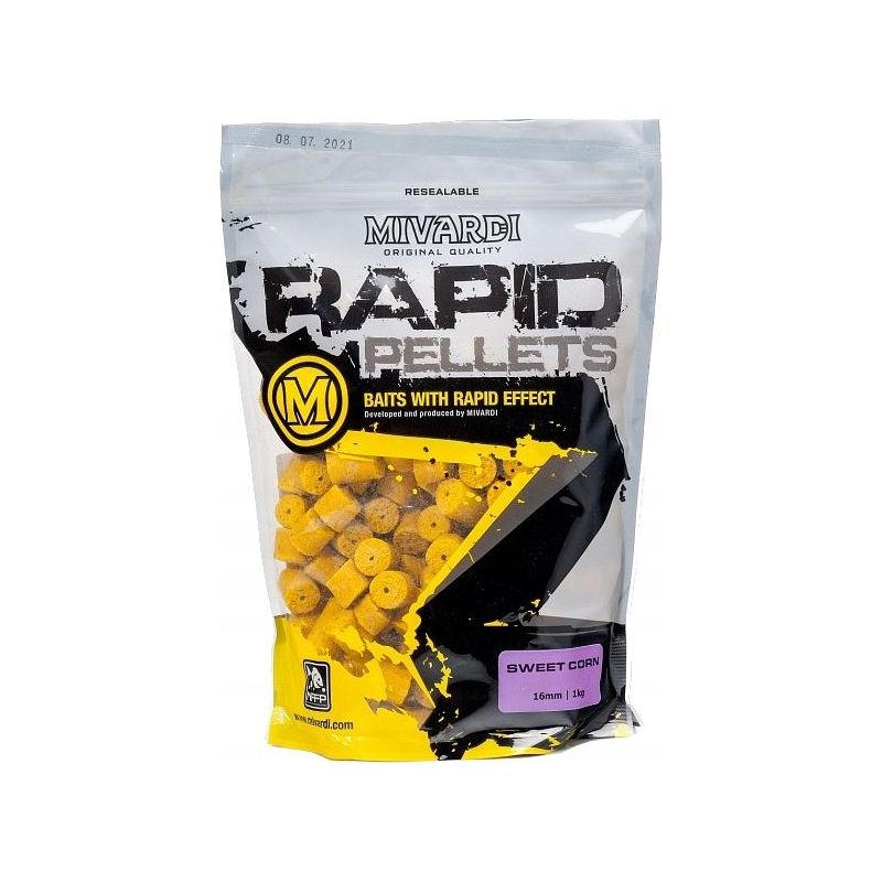 PELLET MIVARDI RAPID 1kg 16mm SWEET CORN KUKURYDZA