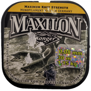 ŻYŁKA PRZYPONOWA KONGER MAXILON 0,08mm 30m