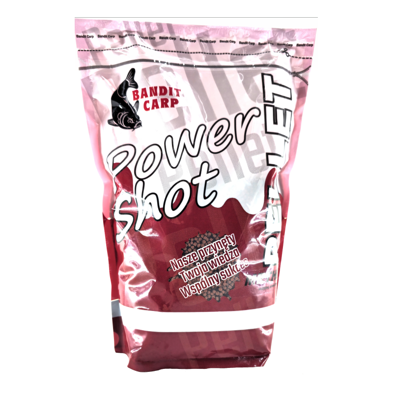 PELLET BANDIT CARP 2mm 1kg TRUSKAWKA ANANAS