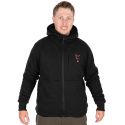 KURTKA FOX COLLECTION SHERPA BLACK ORANGE ROZM S