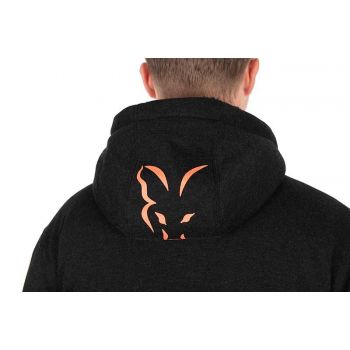 KURTKA FOX COLLECTION SHERPA BLACK ORANGE ROZM S