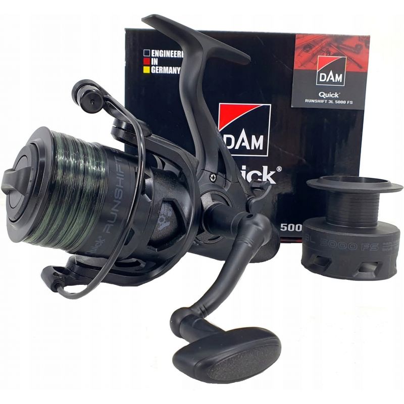 KOŁOWROTEK DAM RUNSHIFT 3L 5000 FS ŻYŁKA CAMO 12lb