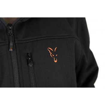 KURTKA FOX COLLECTION SOFT SHELL BLACK ORANGE M