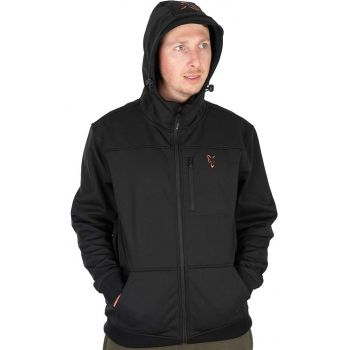 KURTKA FOX COLLECTION SOFT SHELL BLACK ORANGE XL