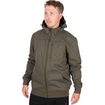 KURTKA FOX COLLECTION SOFT SHELL BLACK GREEN S