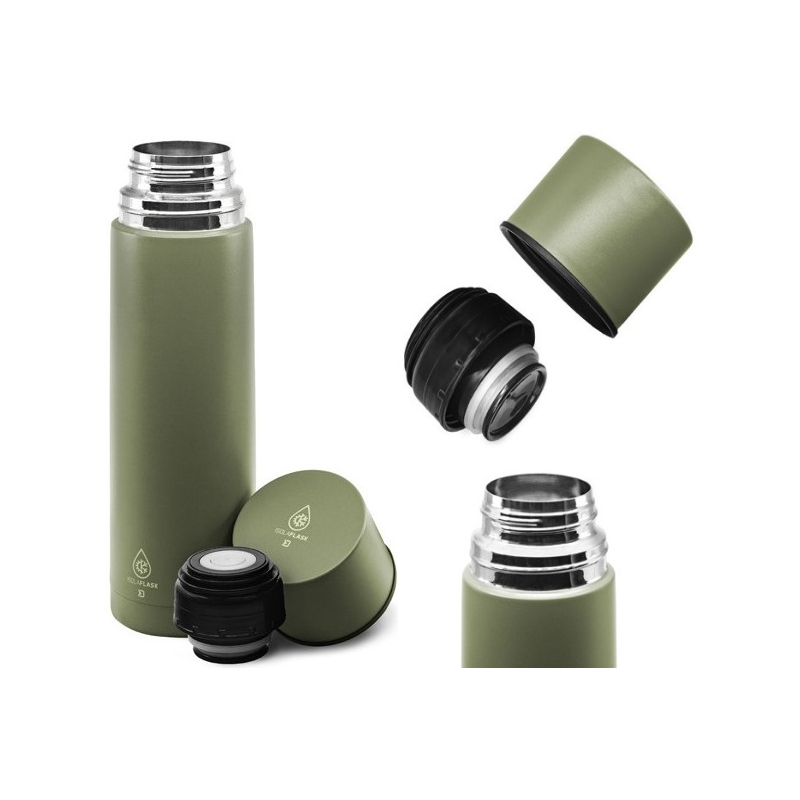 TERMOS DELPHIN ISOLAFLASK GREEN 750ml