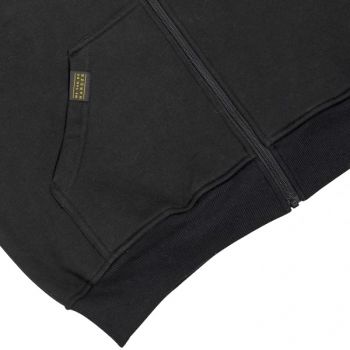 BLUZA BLACK CAT ZIPPER CZARNA ROZM S 