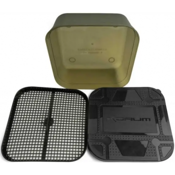 PUDEŁKO KORUM MAGGOT TUB AND RIDDLE 1.2l ZESTAW