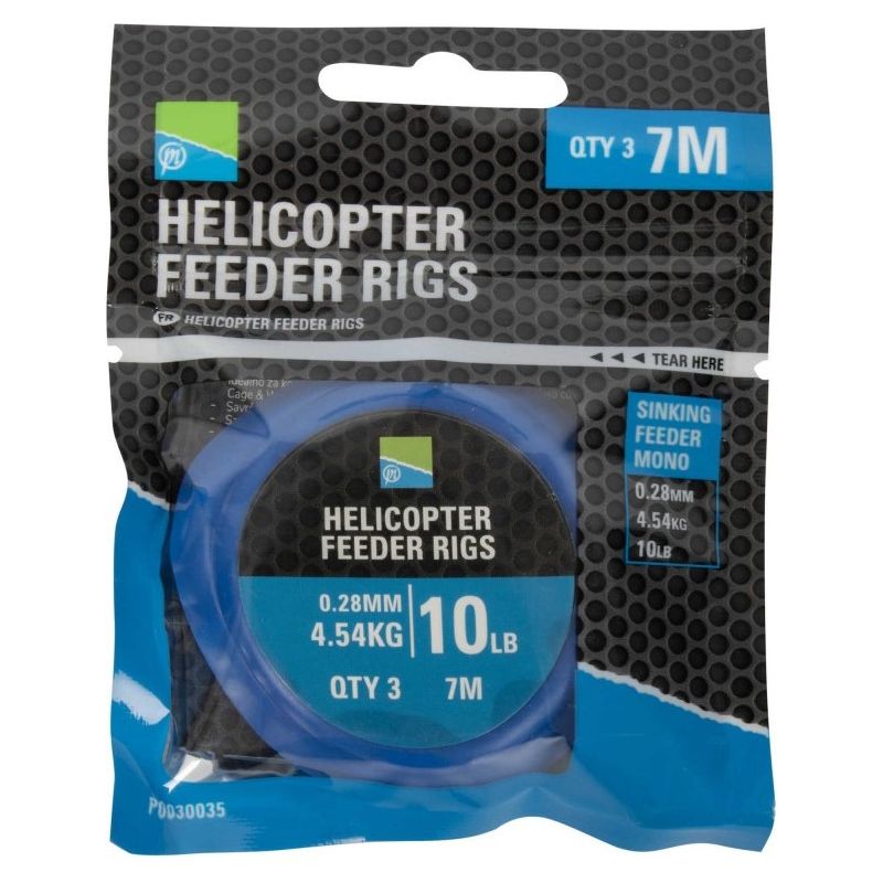 GOTOWE ZESTAWY PRESTON HELICOPTER FEEDER RIGS 