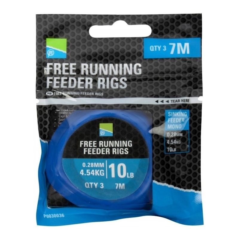 GOTOWE PRZYPONY PRESTON FREE RUNNING FEEDER RIGS