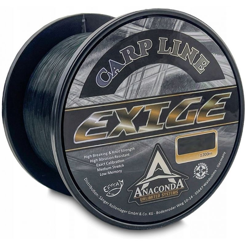 ŻYŁKA ANACONDA EXIGE CARP LINE 1200m 0,28mm