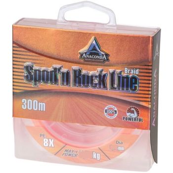 PLECIONKA ANACONDA SPOD'N ROCK ORANGE 300m 0,18mm