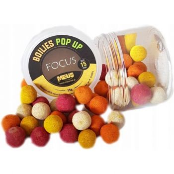 KULKI MEUS POP UP FOCUS 55g 15mm FISH MIX NEW