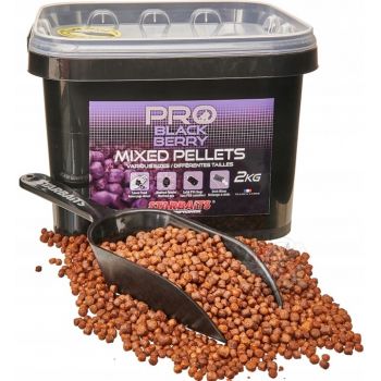 PELLET STARBAITS BLACKBERRY MIXED 2kg WIADRO 