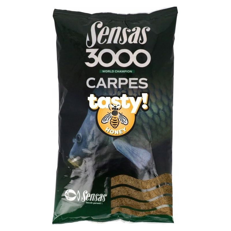 ZANĘTA SENSAS 3000 CARP TASTY MIÓD 1kg 