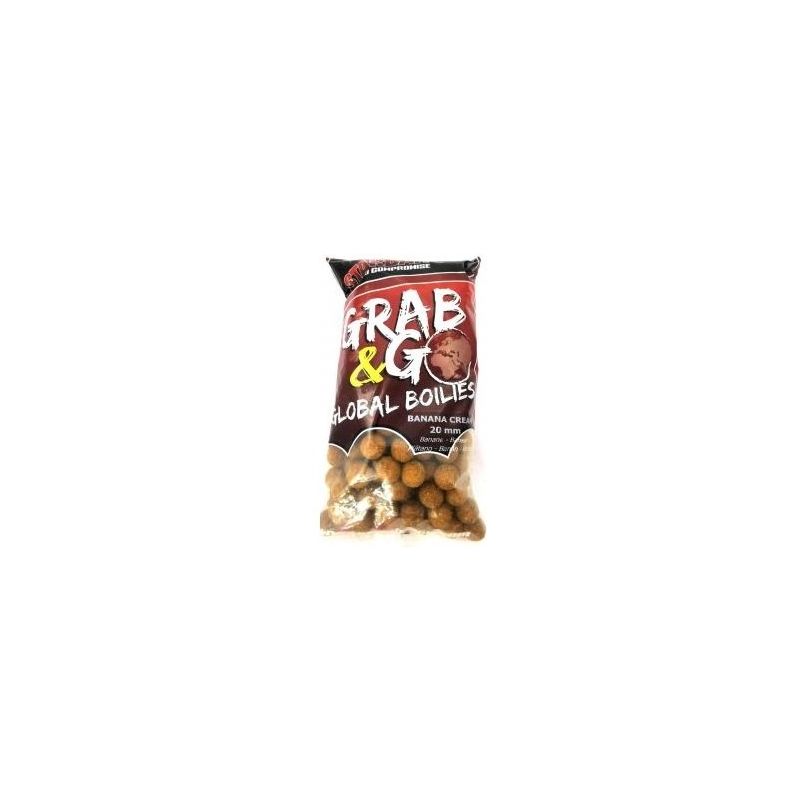 KULKI STARBAITS GRAB&GO 1kg 20mm BANAN 