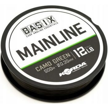 ŻYŁKA KORDA BASIX MAIN LINE 0,35mm 500m CAMO GREEN