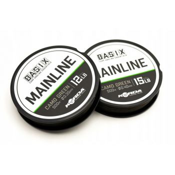 ŻYŁKA KORDA BASIX MAIN LINE 0,35mm 500m CAMO GREEN